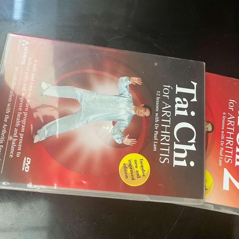 Tai Chi 1 and 2 DVD’s for Arthritis